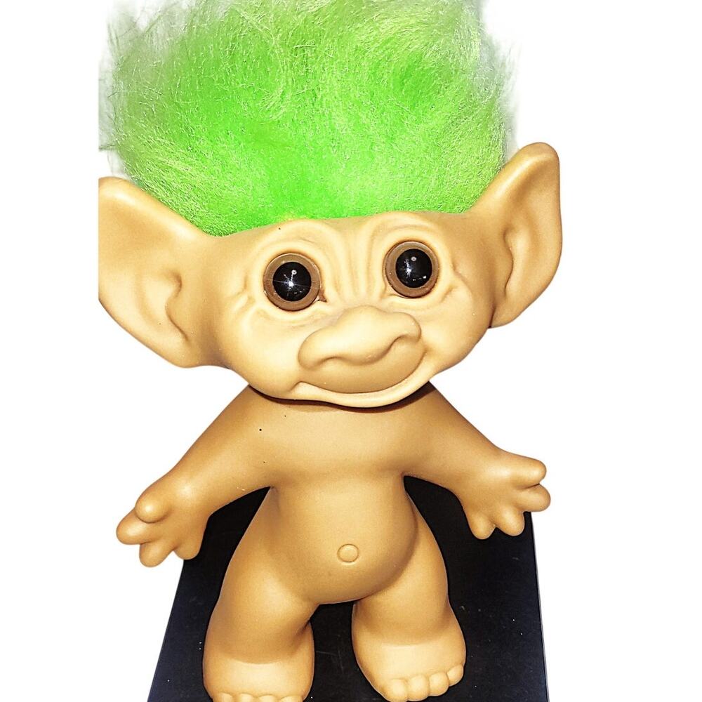 8" Vintage Good Luck Lonely Wishnik Troll Doll